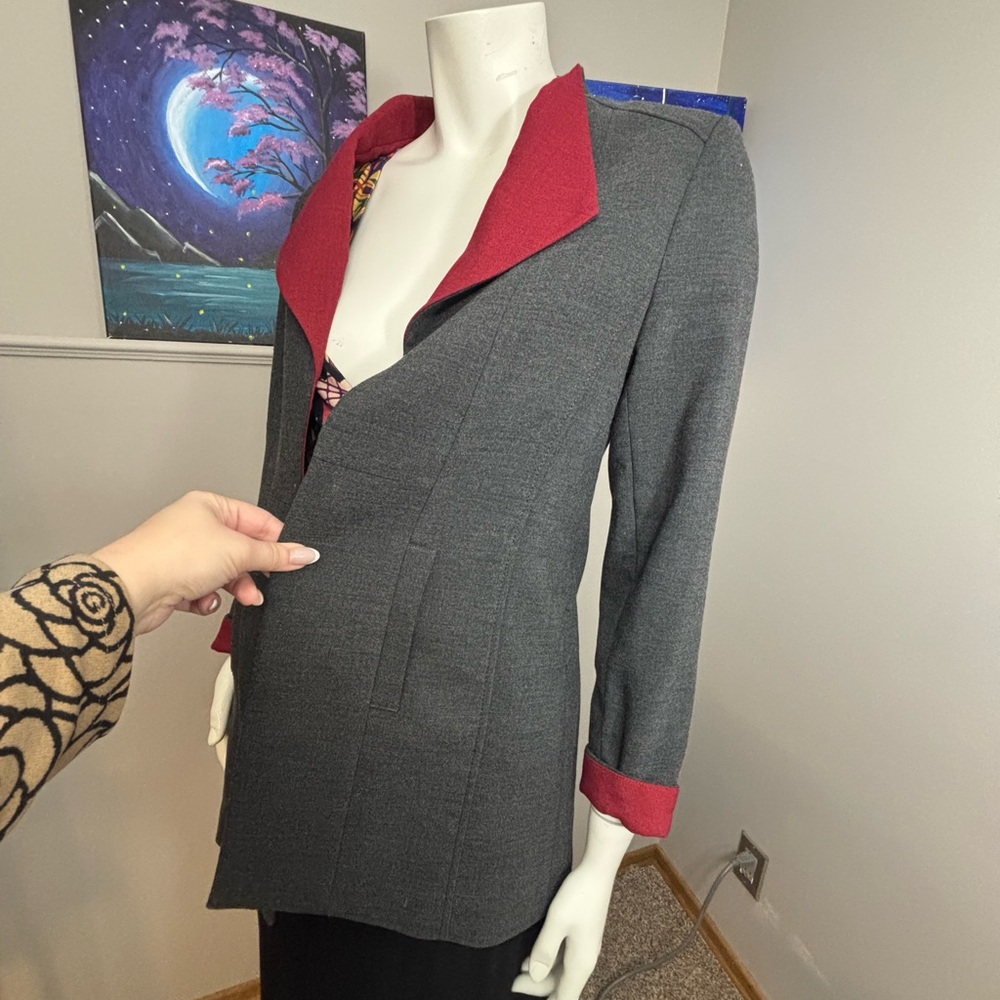 Laura Petites Long Blazer/Coat, size 4 NEW - Picture 3 of 8